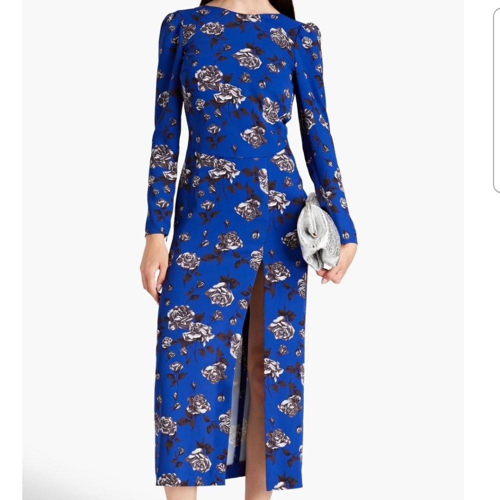 RED Valentino $1389 Floral Print Dress - Picture 14 of 15